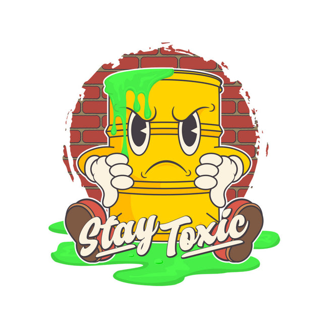 Stay Toxic-none basic tote bag-RoboMega
