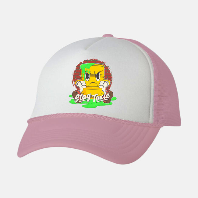 Stay Toxic-unisex trucker hat-RoboMega