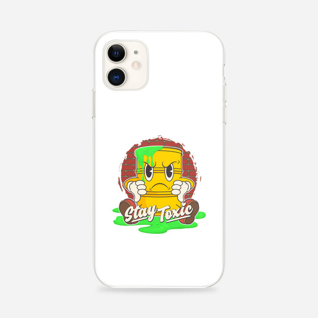 Stay Toxic-iphone snap phone case-RoboMega