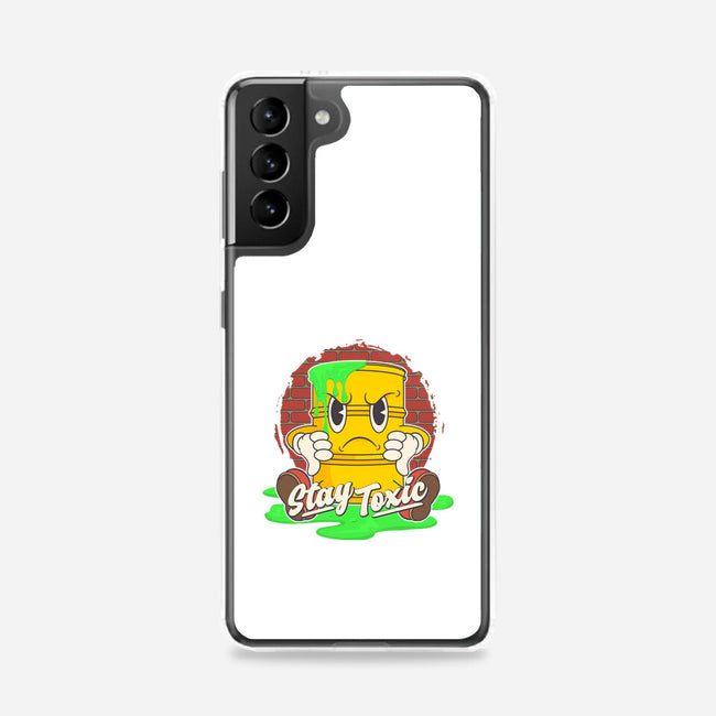 Stay Toxic-samsung snap phone case-RoboMega