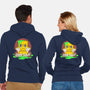 Stay Toxic-unisex zip-up sweatshirt-RoboMega