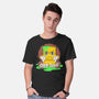 Stay Toxic-mens basic tee-RoboMega