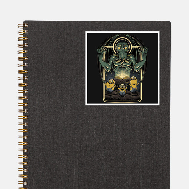 Evil Master-none glossy sticker-Studio Mootant
