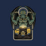 Evil Master-none removable cover throw pillow-Studio Mootant