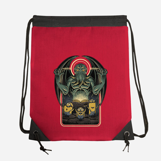 Evil Master-none drawstring bag-Studio Mootant