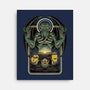 Evil Master-none stretched canvas-Studio Mootant