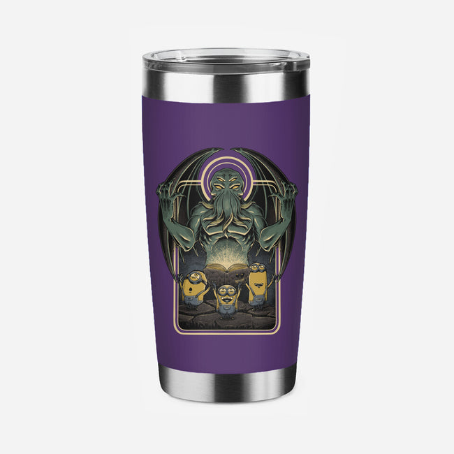 Evil Master-none stainless steel tumbler drinkware-Studio Mootant