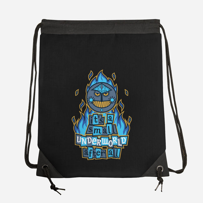 Small Underworld-none drawstring bag-Studio Mootant