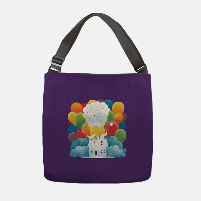 Sky Home-none adjustable tote bag-Vallina84