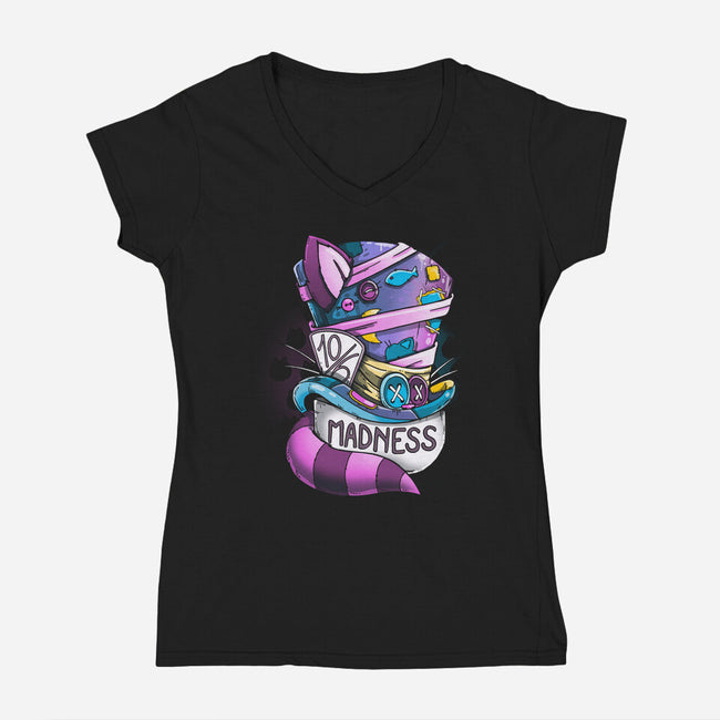 Madness-womens v-neck tee-Vallina84