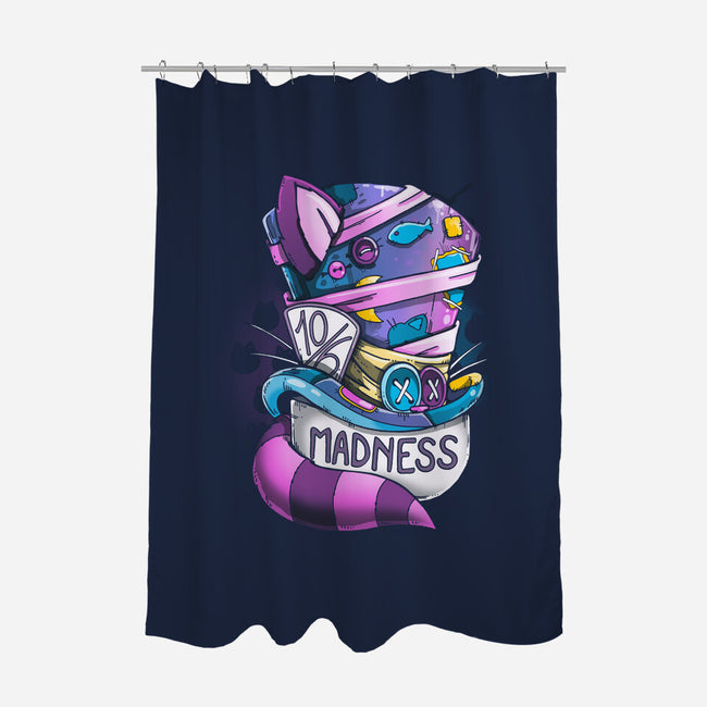 Madness-none polyester shower curtain-Vallina84
