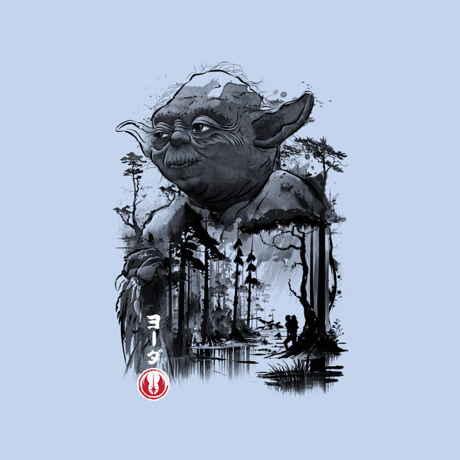 The Master In The Swamp Sumi-e-unisex pullover sweatshirt-DrMonekers