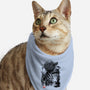 The Master In The Swamp Sumi-e-cat bandana pet collar-DrMonekers