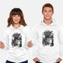 The Master In The Swamp Sumi-e-unisex pullover sweatshirt-DrMonekers