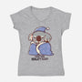 I Want Some Koalaty Sleep-womens v-neck tee-TechraNova