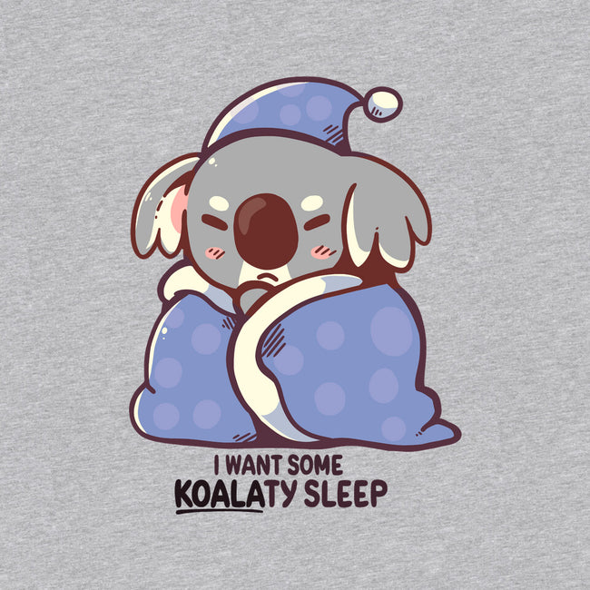 I Want Some Koalaty Sleep-cat basic pet tank-TechraNova