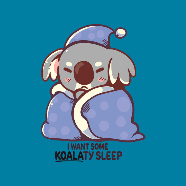 I Want Some Koalaty Sleep-womens basic tee-TechraNova