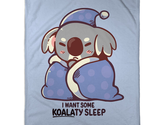 I Want Some Koalaty Sleep