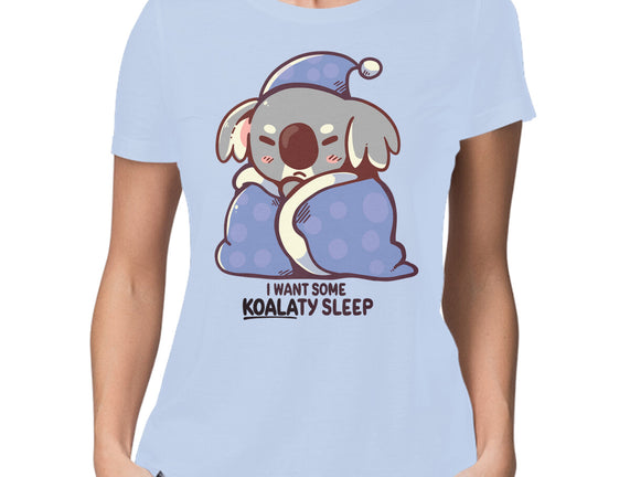 I Want Some Koalaty Sleep
