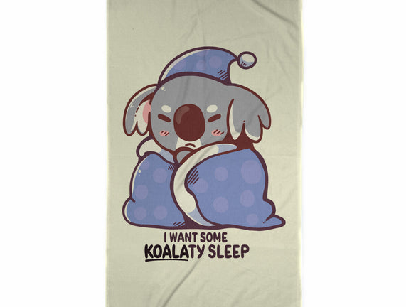 I Want Some Koalaty Sleep