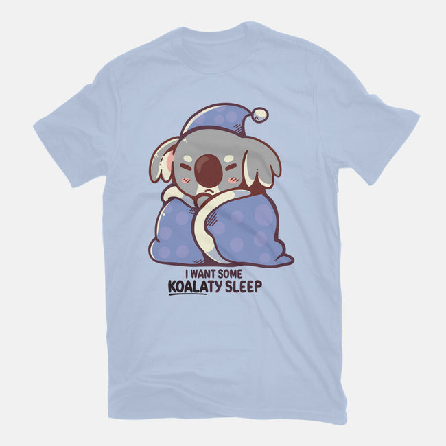 I Want Some Koalaty Sleep-mens basic tee-TechraNova