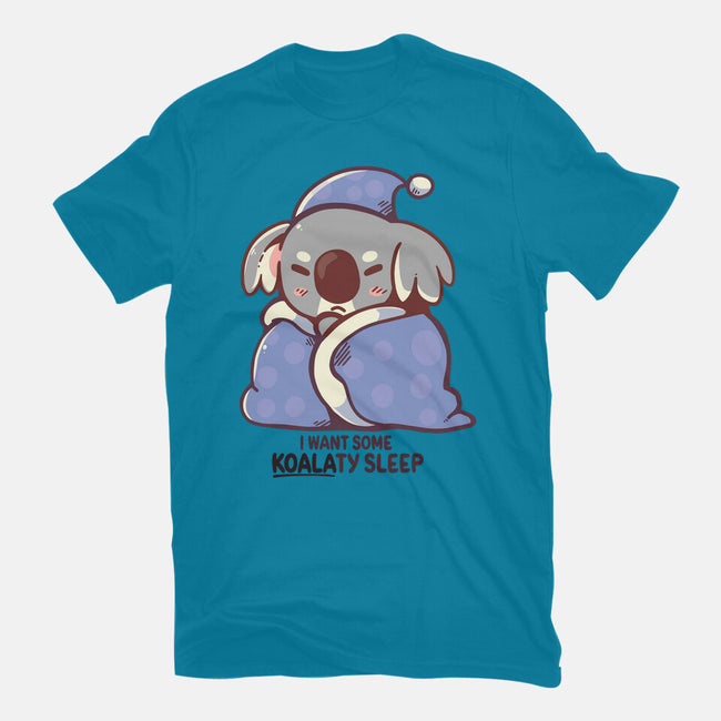 I Want Some Koalaty Sleep-unisex basic tee-TechraNova