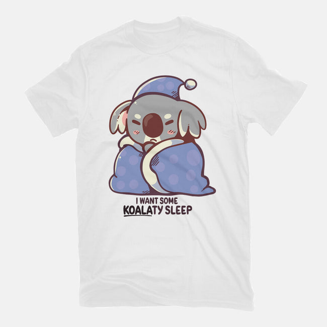 I Want Some Koalaty Sleep-unisex basic tee-TechraNova