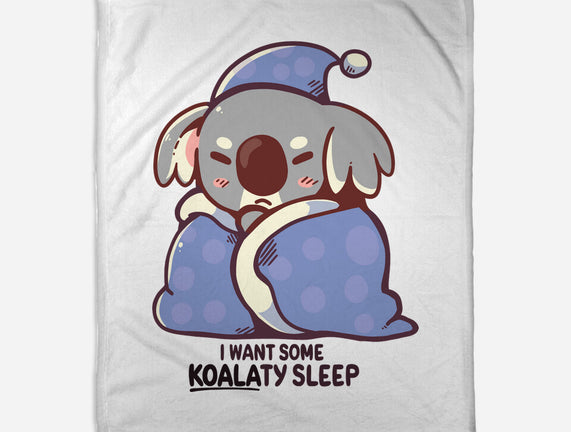 I Want Some Koalaty Sleep