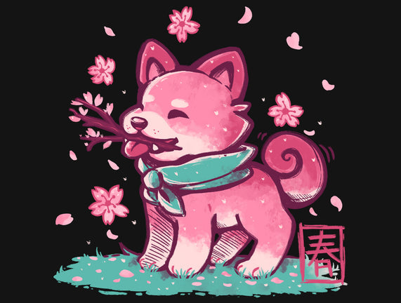 Spring Time Shiba