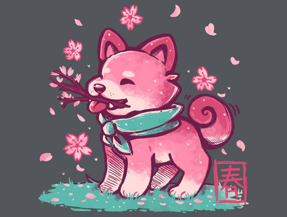 Spring Time Shiba