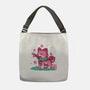 Spring Time Shiba-none adjustable tote bag-TechraNova
