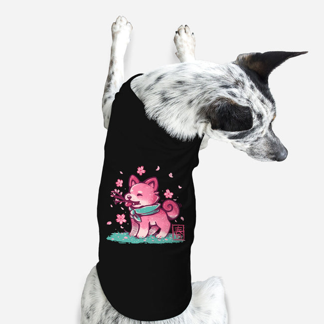 Spring Time Shiba-dog basic pet tank-TechraNova