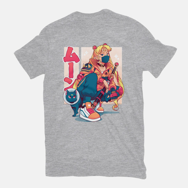 Waxing Moon-womens basic tee-Bruno Mota