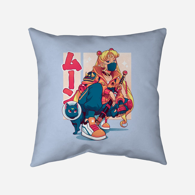 Waxing Moon-none removable cover w insert throw pillow-Bruno Mota