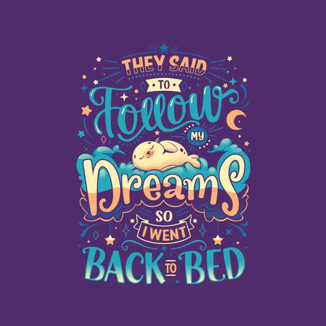 Back To Dreaming-womens fitted tee-Snouleaf