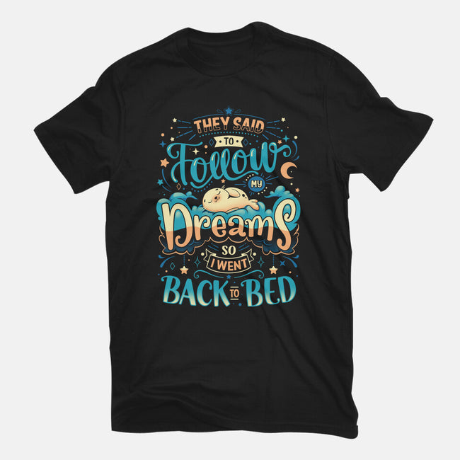 Back To Dreaming-unisex basic tee-Snouleaf
