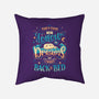Back To Dreaming-none removable cover throw pillow-Snouleaf