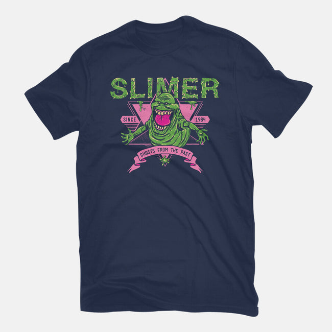 Slimer-womens fitted tee-manospd