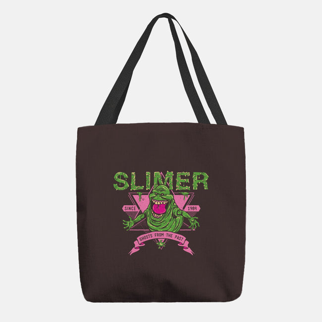Slimer-none basic tote bag-manospd
