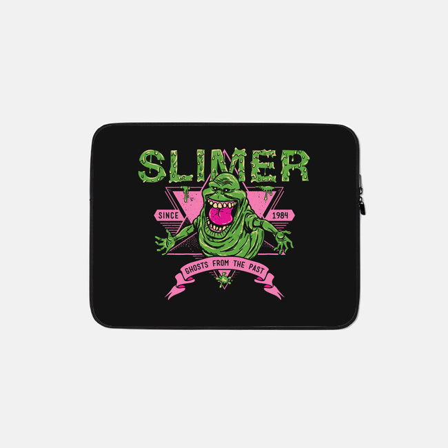 Slimer-none zippered laptop sleeve-manospd