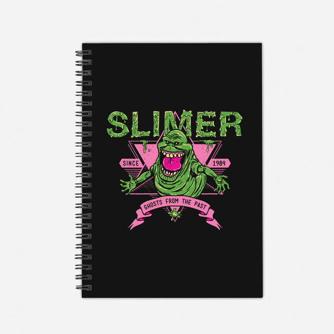 Slimer-none dot grid notebook-manospd