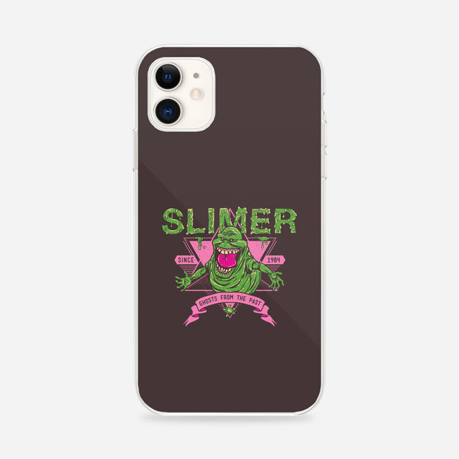 Slimer-iphone snap phone case-manospd