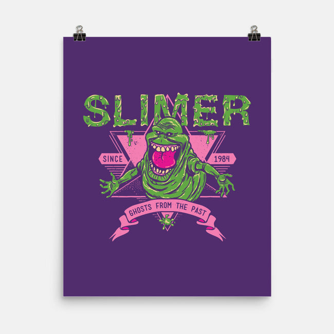 Slimer-none matte poster-manospd