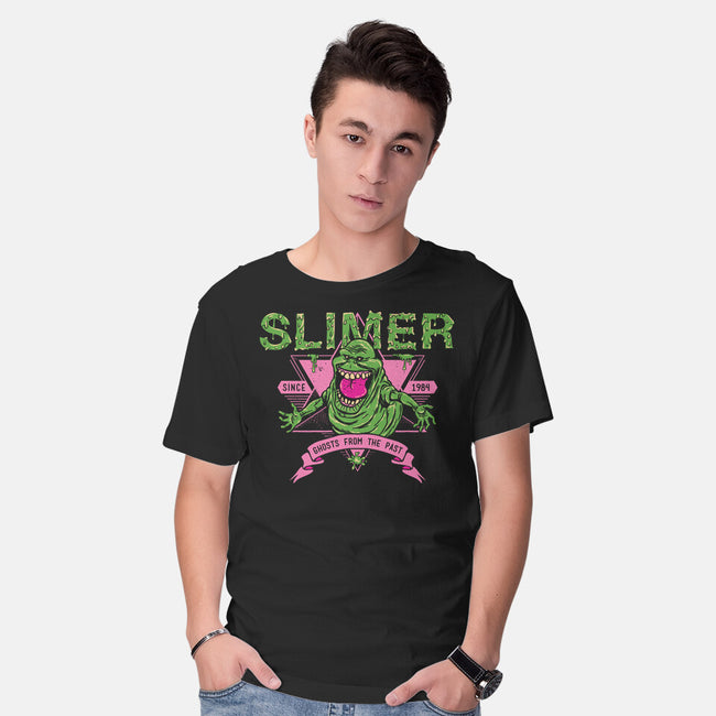 Slimer-mens basic tee-manospd