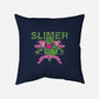 Slimer-none removable cover w insert throw pillow-manospd