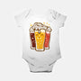 Beers And Cats-baby basic onesie-erion_designs
