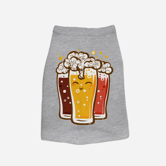 Beers And Cats-dog basic pet tank-erion_designs