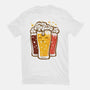 Beers And Cats-unisex basic tee-erion_designs