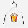 Beers And Cats-unisex kitchen apron-erion_designs