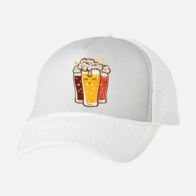 Beers And Cats-unisex trucker hat-erion_designs